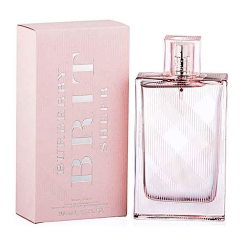 brit sheer by burberry|Burberry Brit sheer 100 ml.